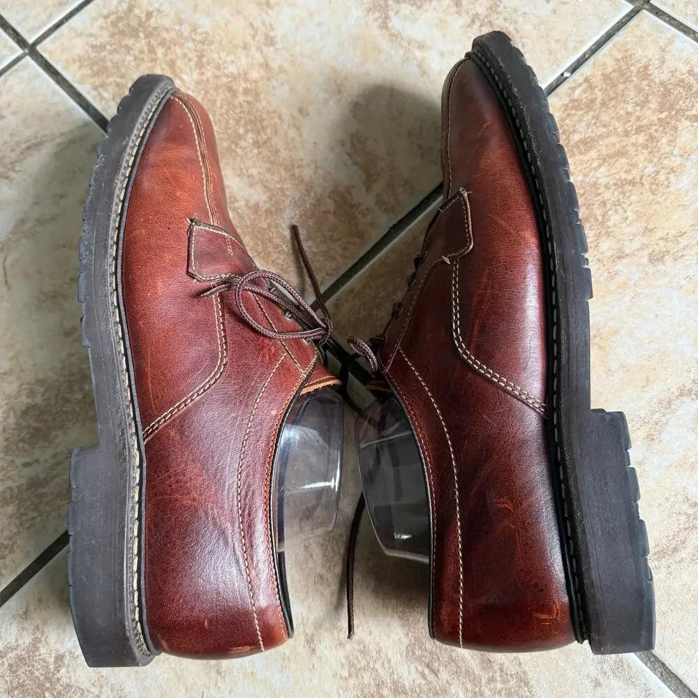 Allen Edmonds Mapleton Men's Size 10D Brown Leather #7954‎ Dress Shoes Oxford